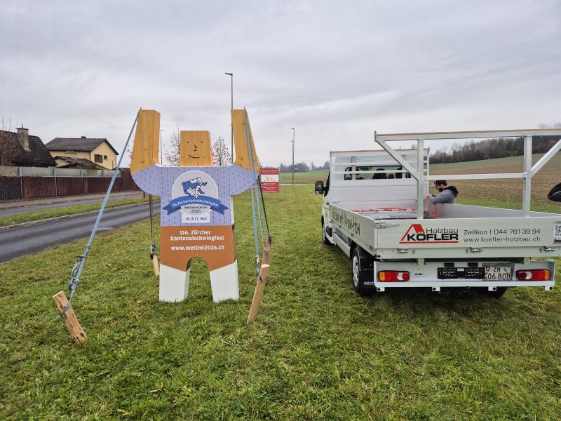 ersten hausi aufstellen