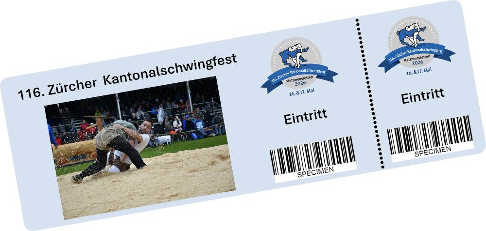 SPECIMEN Ticket